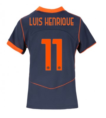 Inter Milan Luis Henrique #11 Tredjetrøje Dame 2025-26 Kortærmet